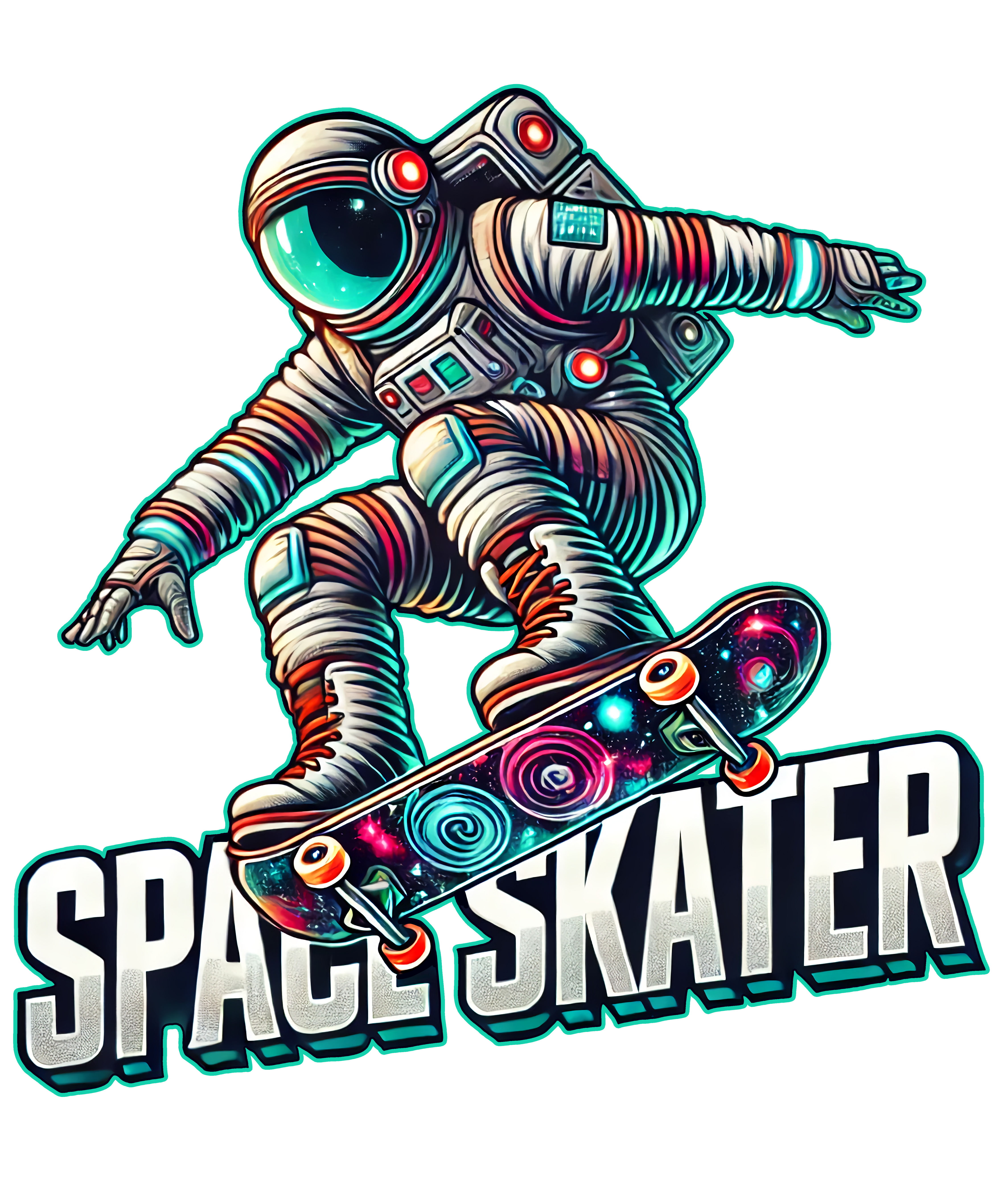 Digital file for Space Skater