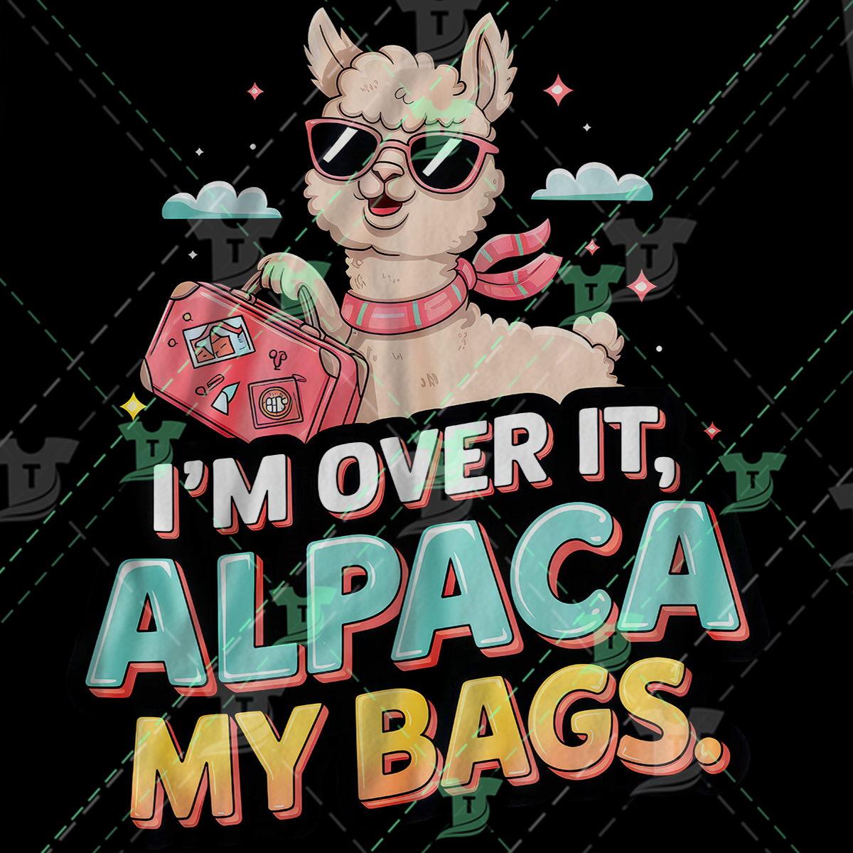 Thumbnail for I'm Over It Alpaca My Bags