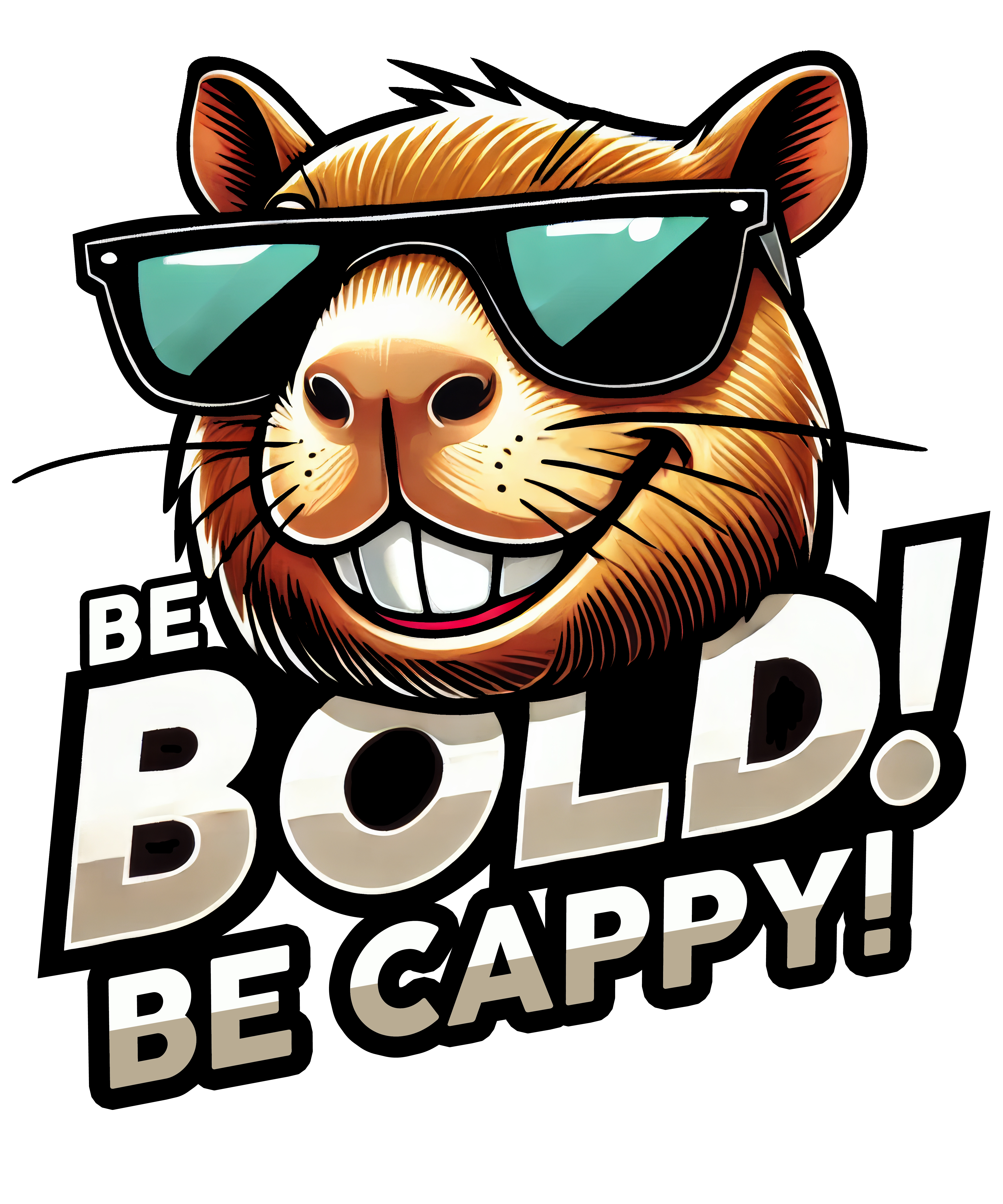 Digital file for Be Bold Be Cappy