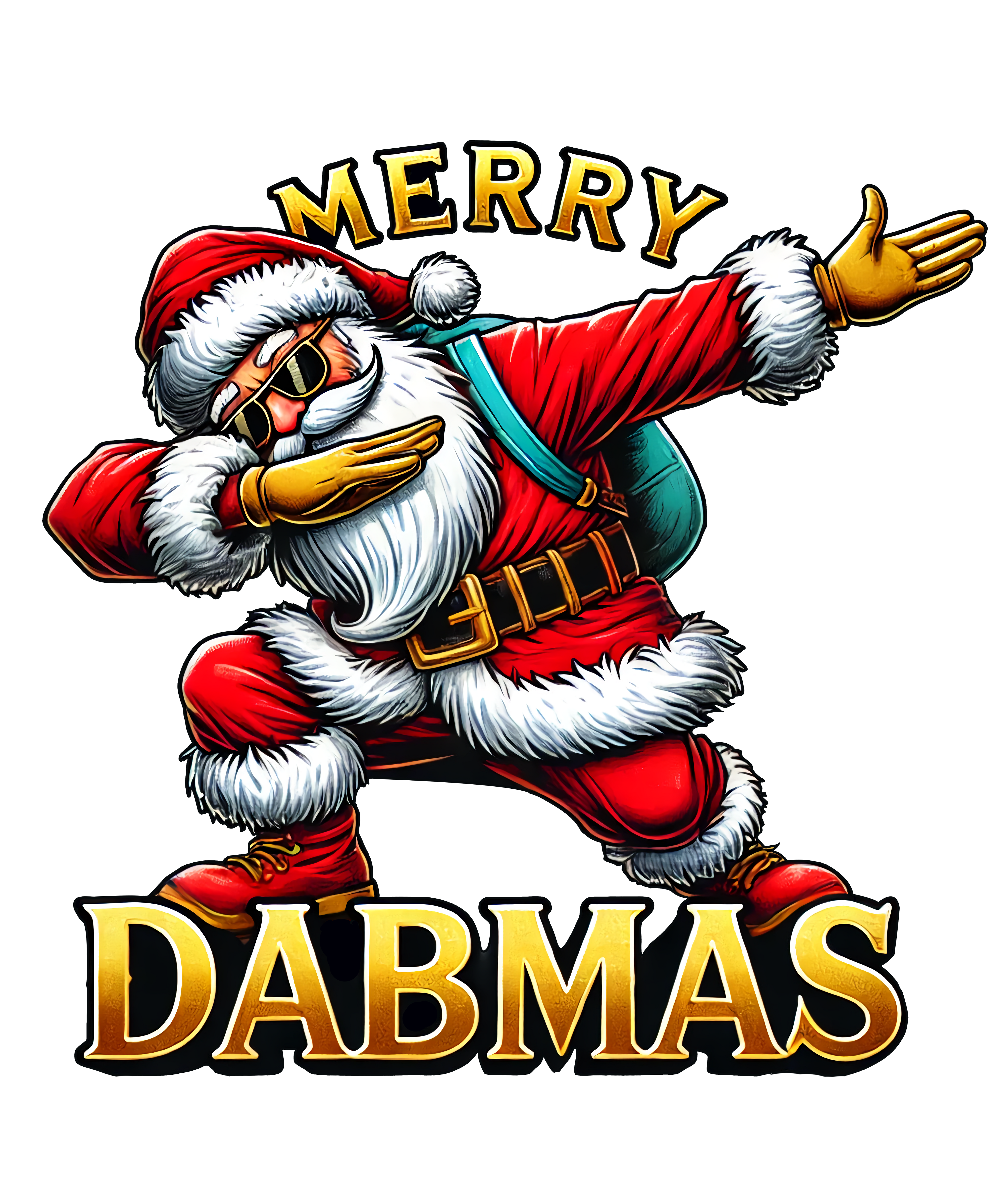 Digital file for Merry Dabmas