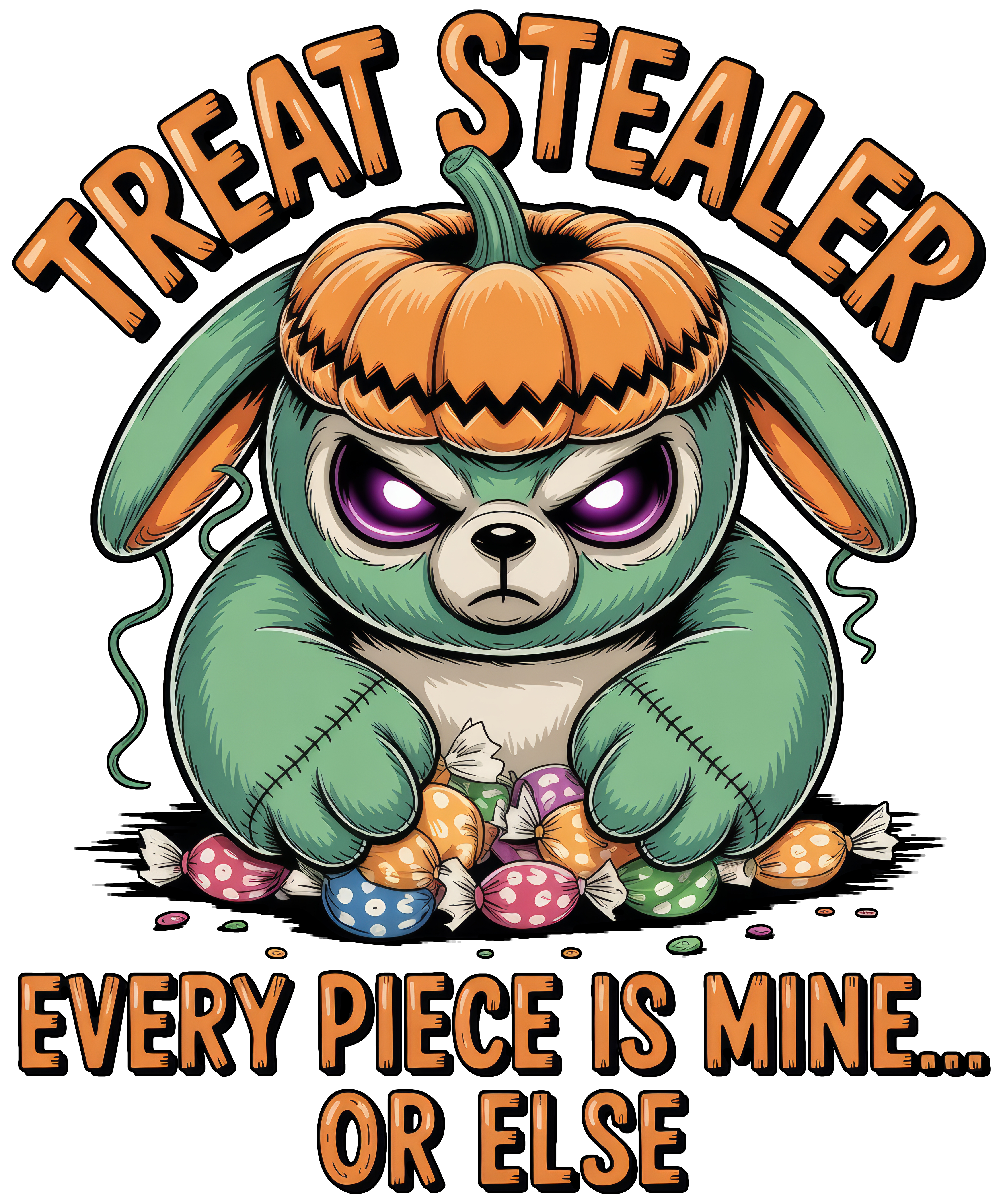 Digital file for Treat Stealer Every Piece Is Mine .. Or Else