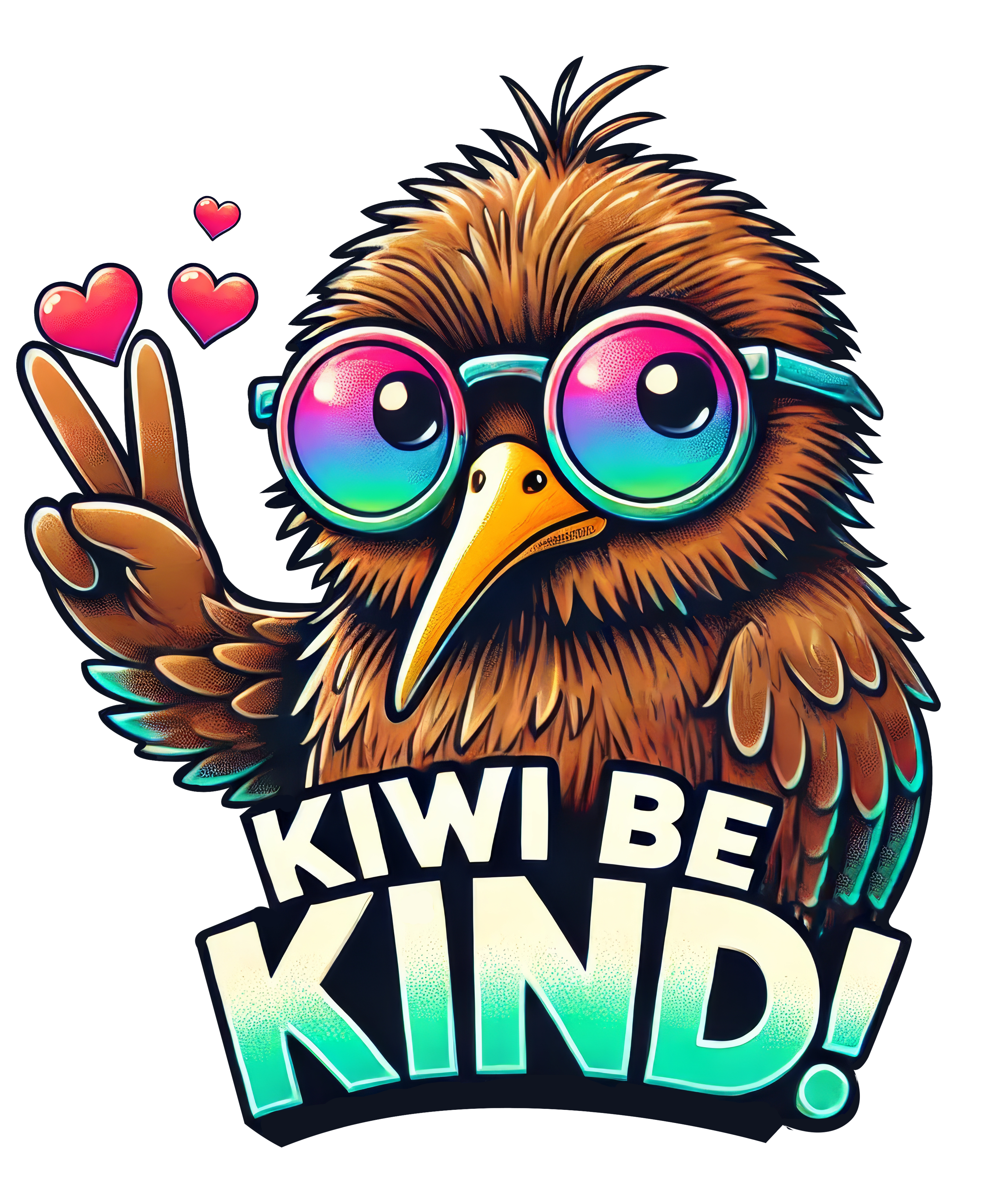 Digital file for Kiwi Be Kind