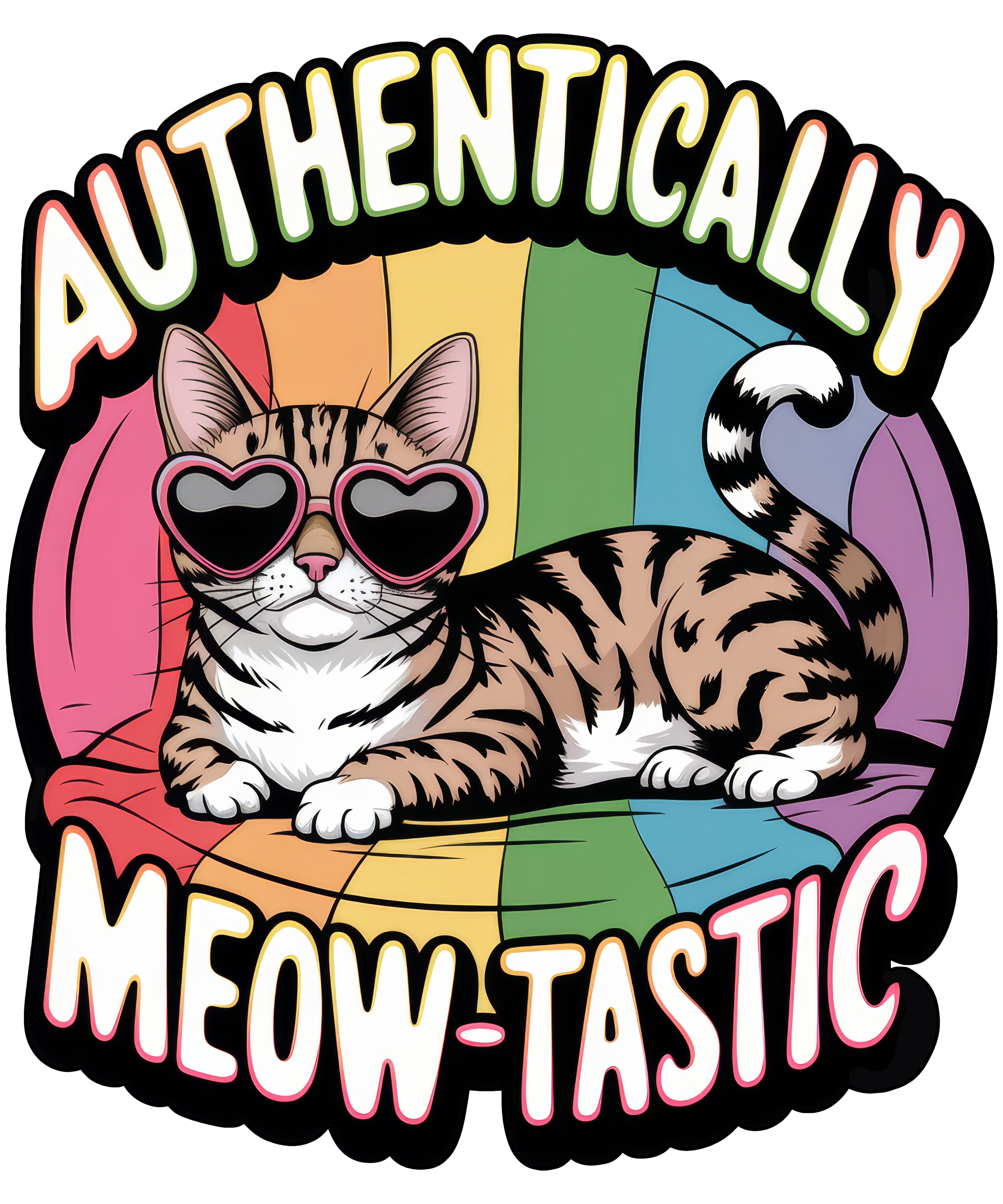 Digital file for Authentically Meow Tastic