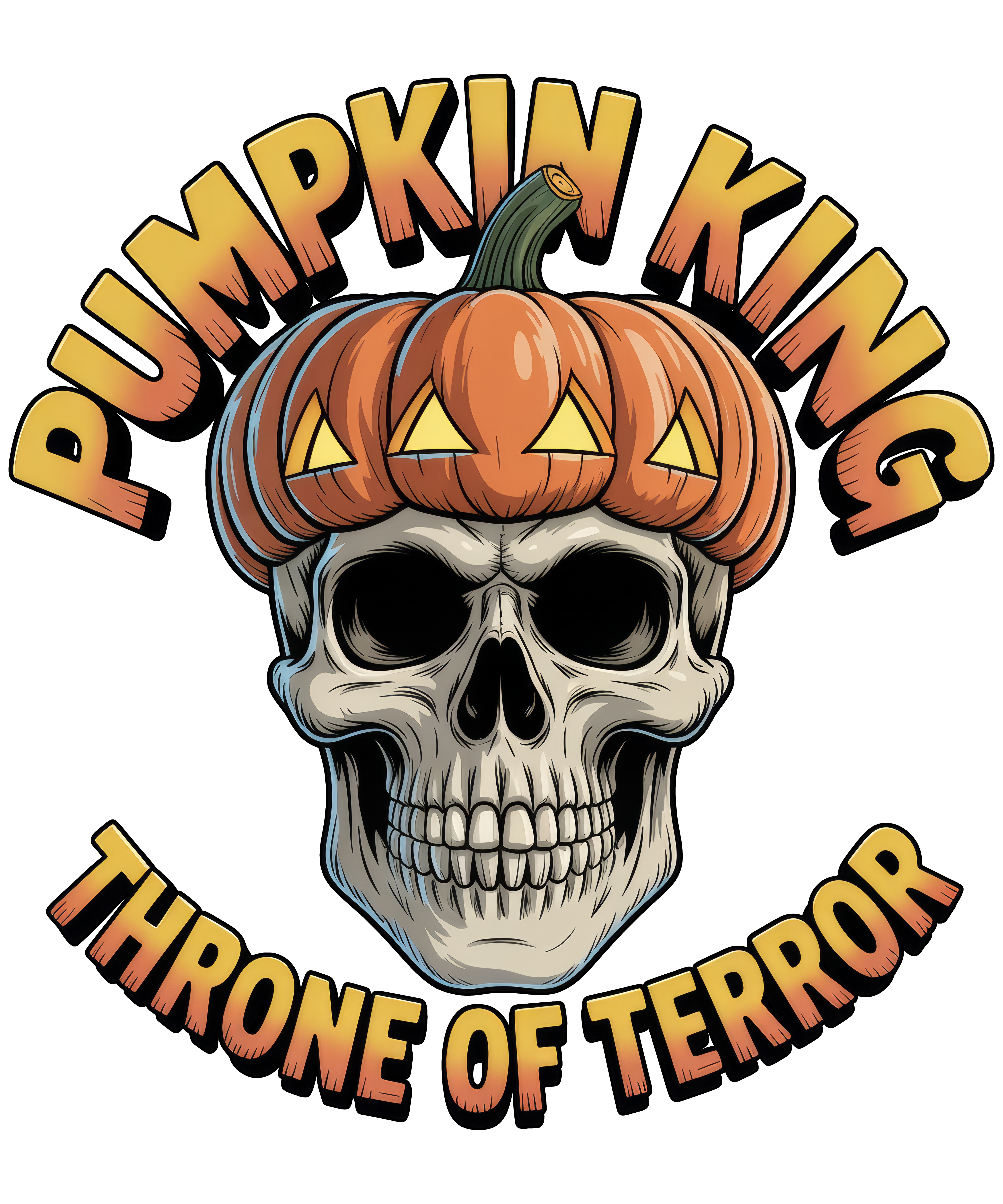 Digital file for Pumpkin King Throne Of Terror