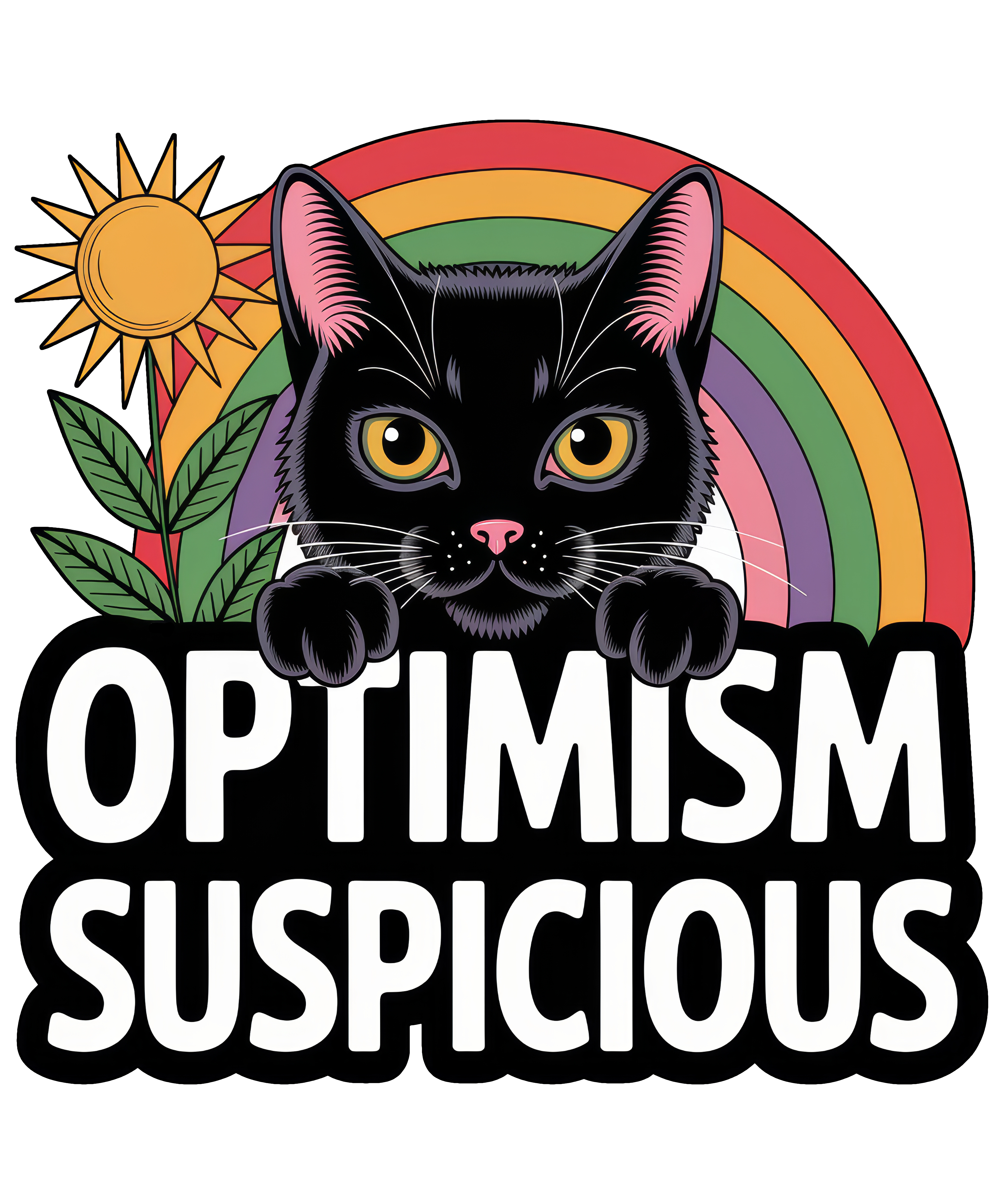 Digital file for Optimisim Suspicious