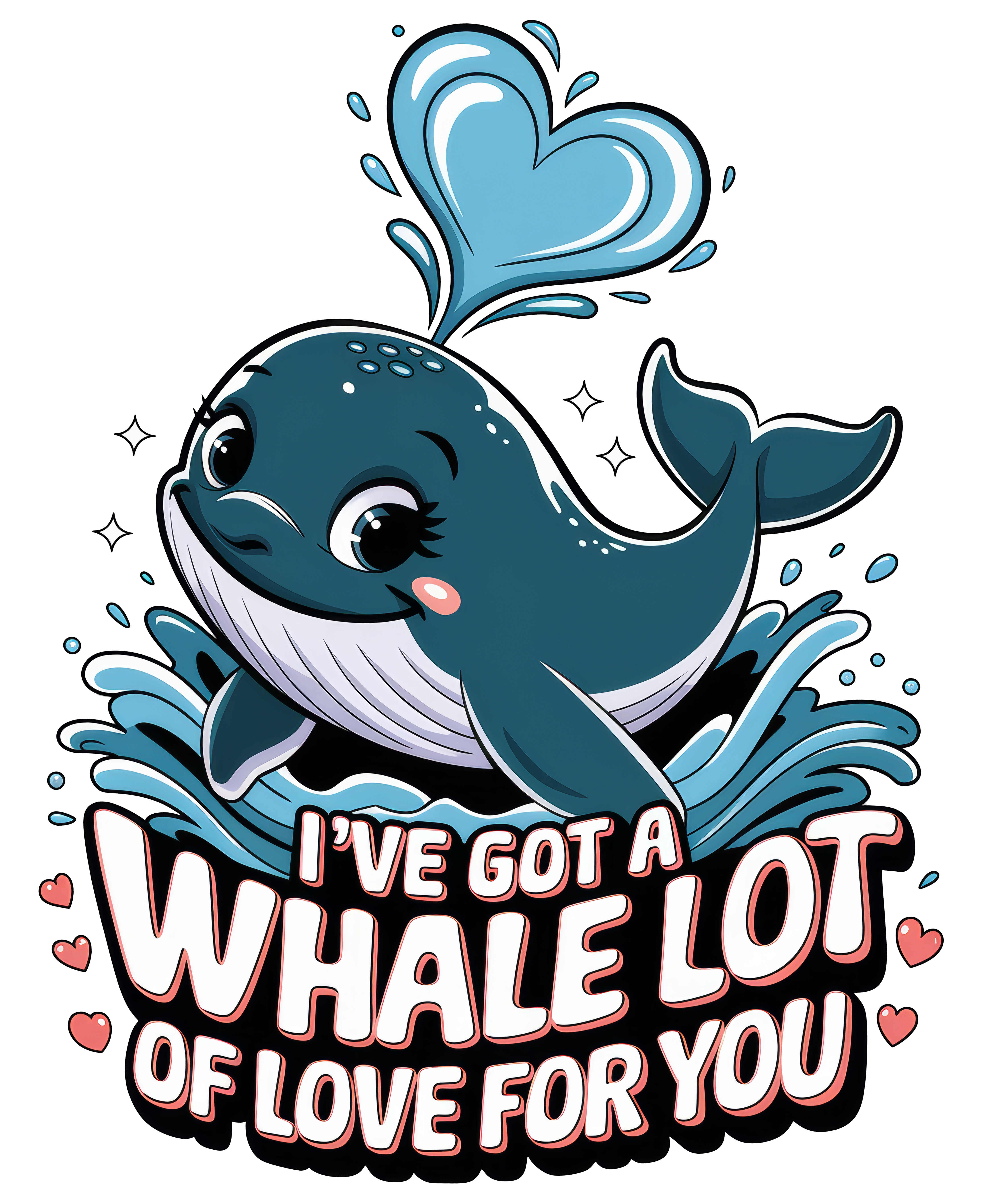 Digital file for I've Got A Whale Lot Of Love For You