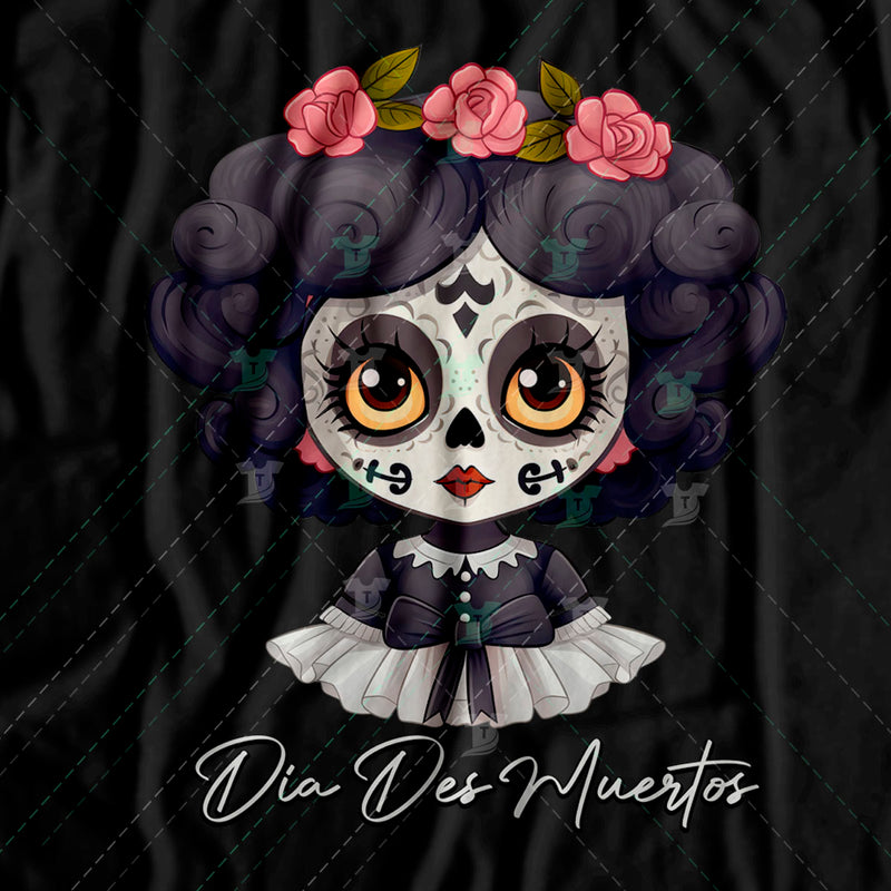 cute dia des muertos