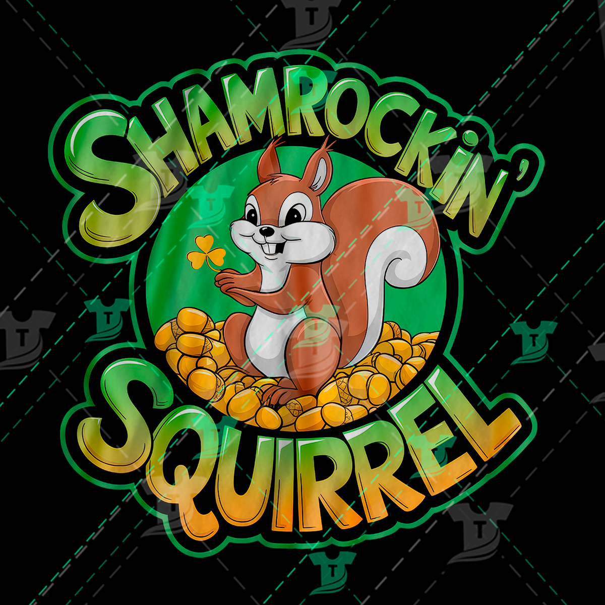 Thumbnail for Shamrockin Squirrel