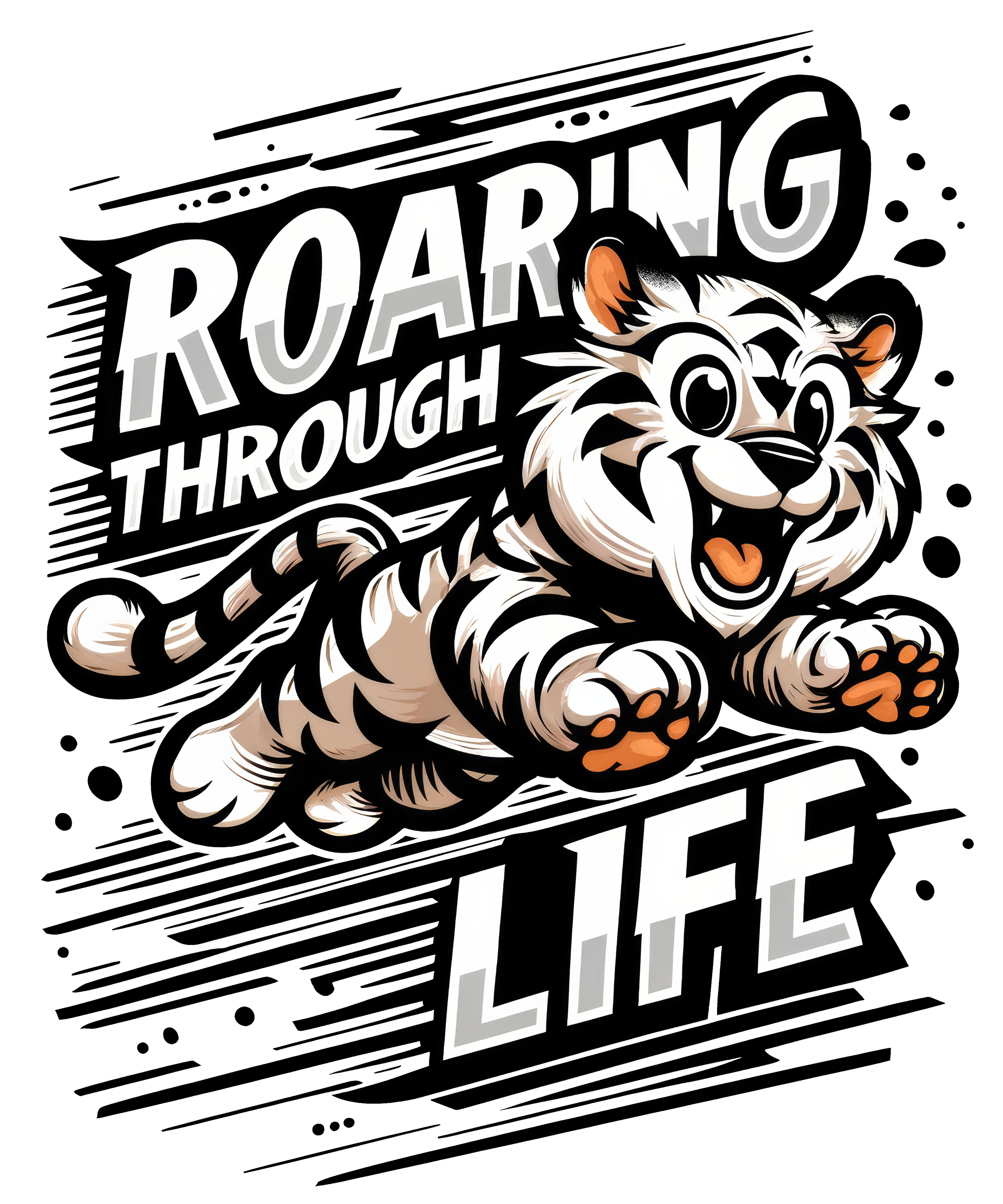 Digital file for Roaring Through Life