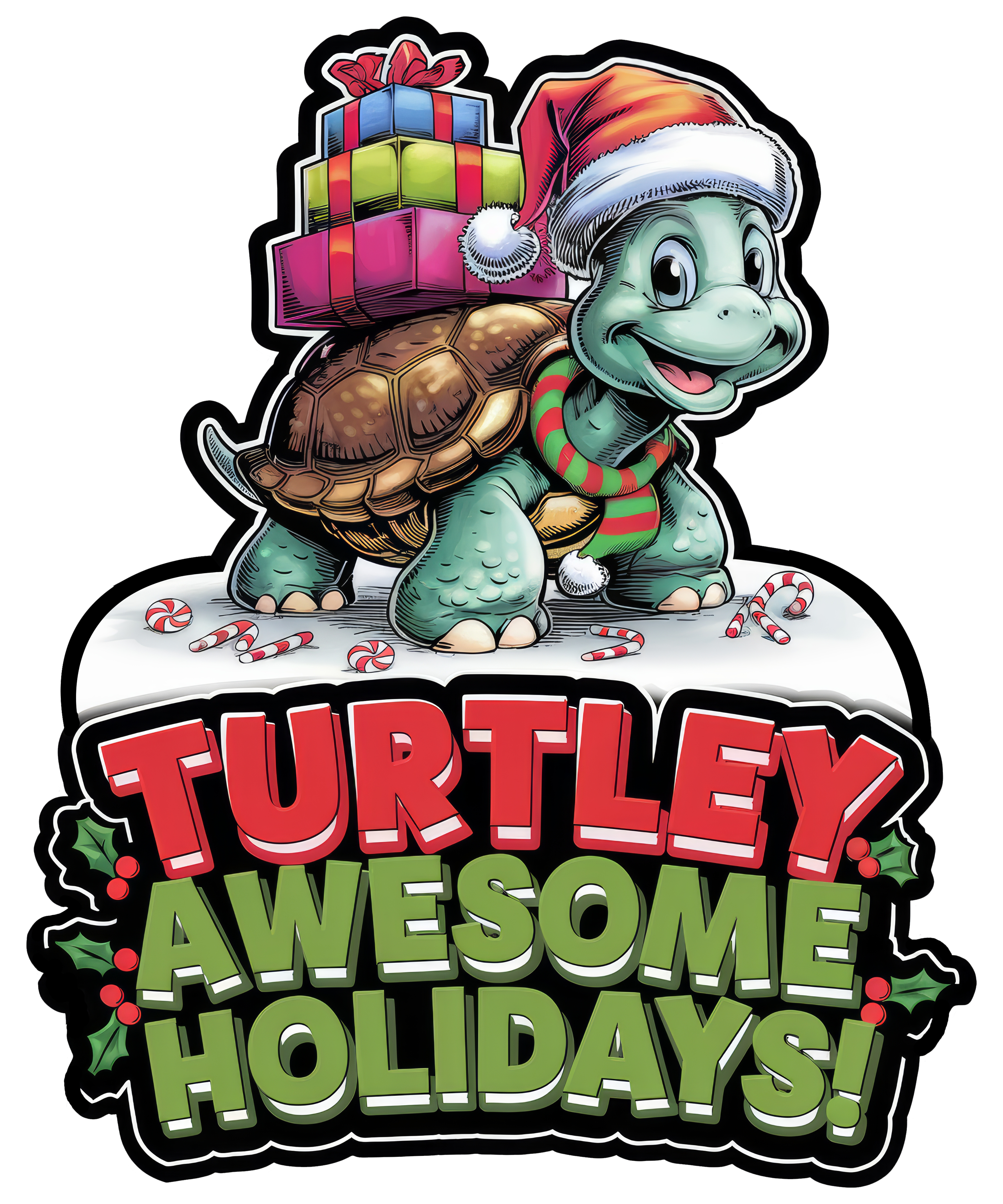 Digital file for Turtley Awesome Holidays