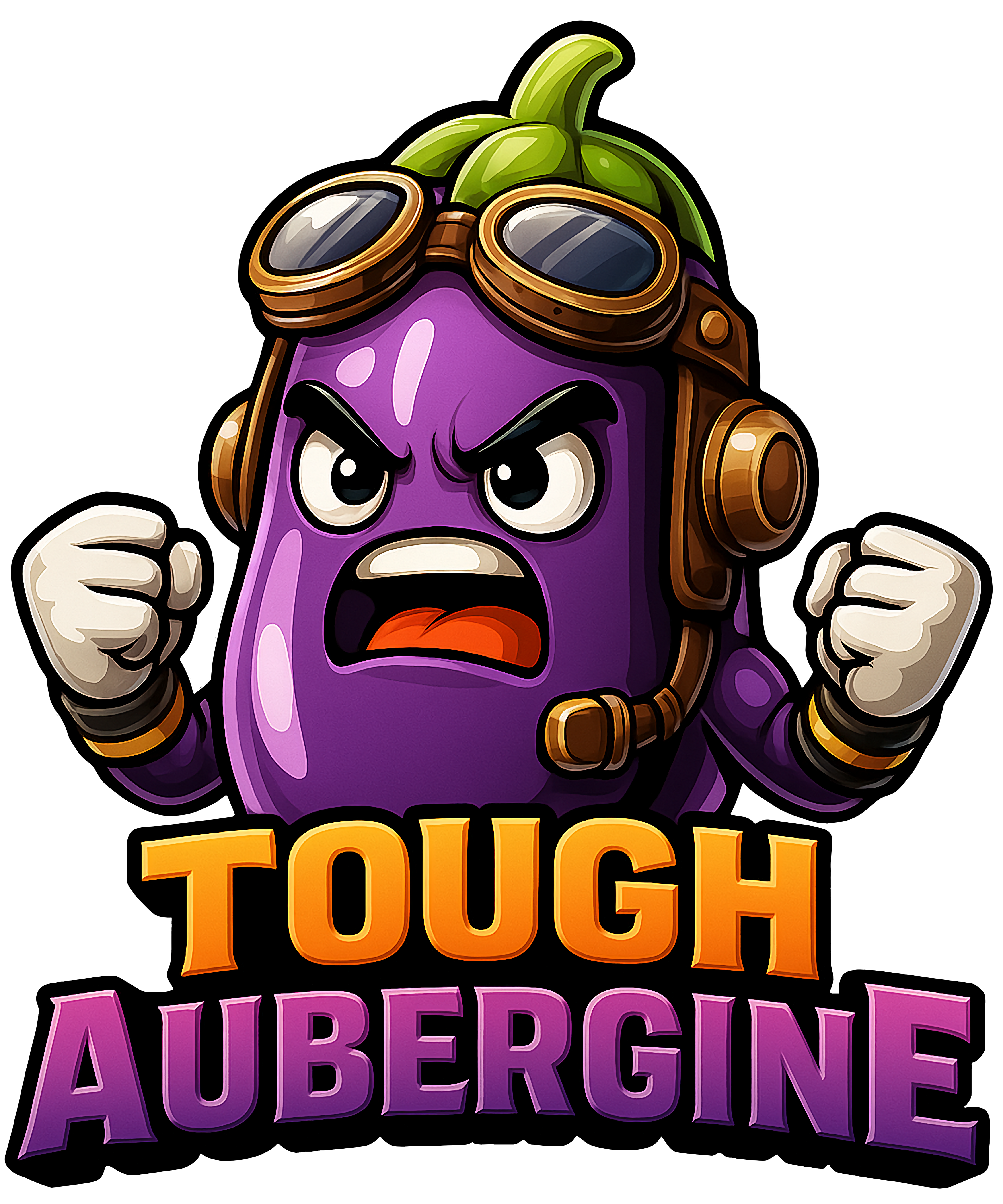 Digital file for Tough Aubergine