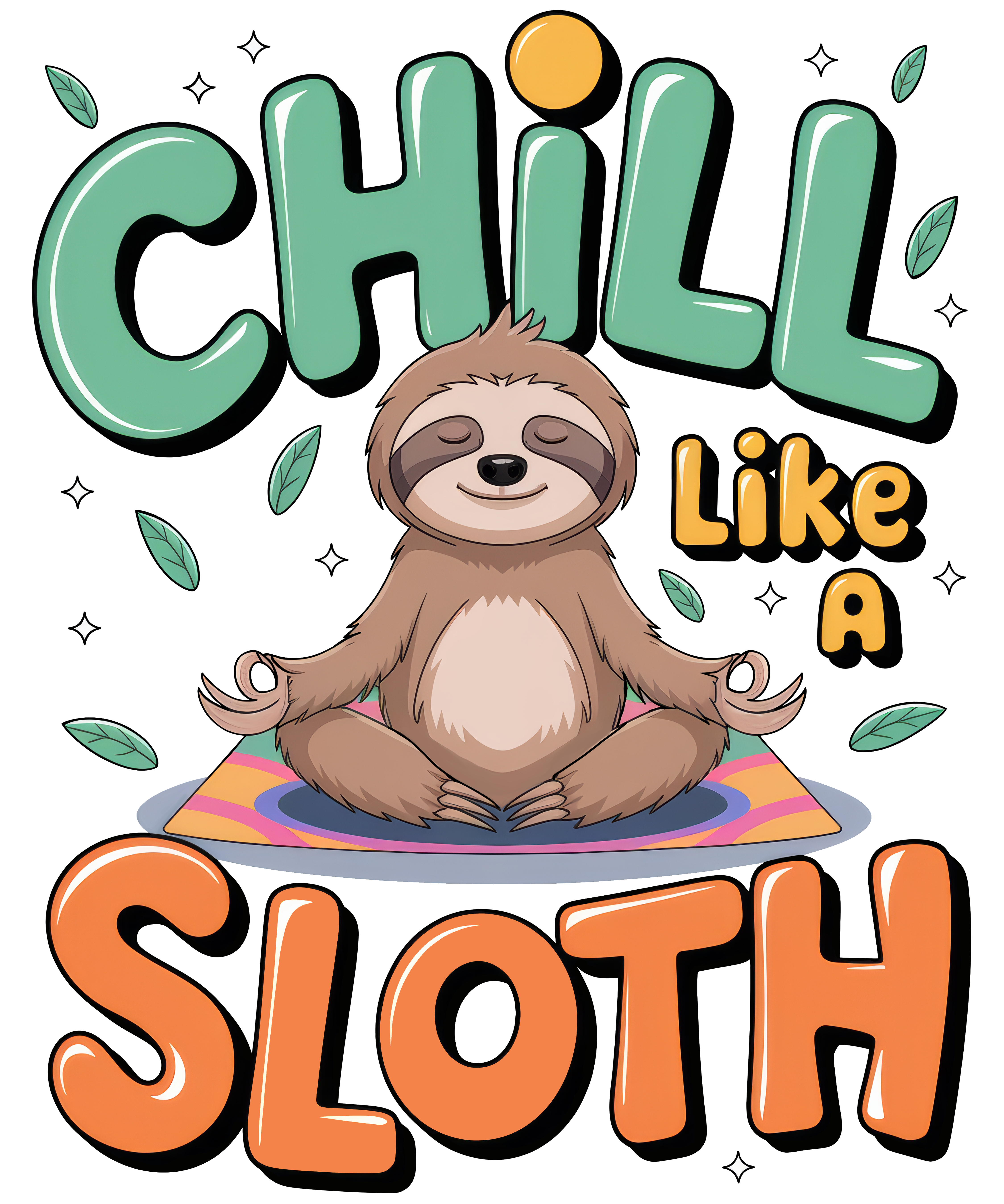 Digital file for Chill Like A Sloth