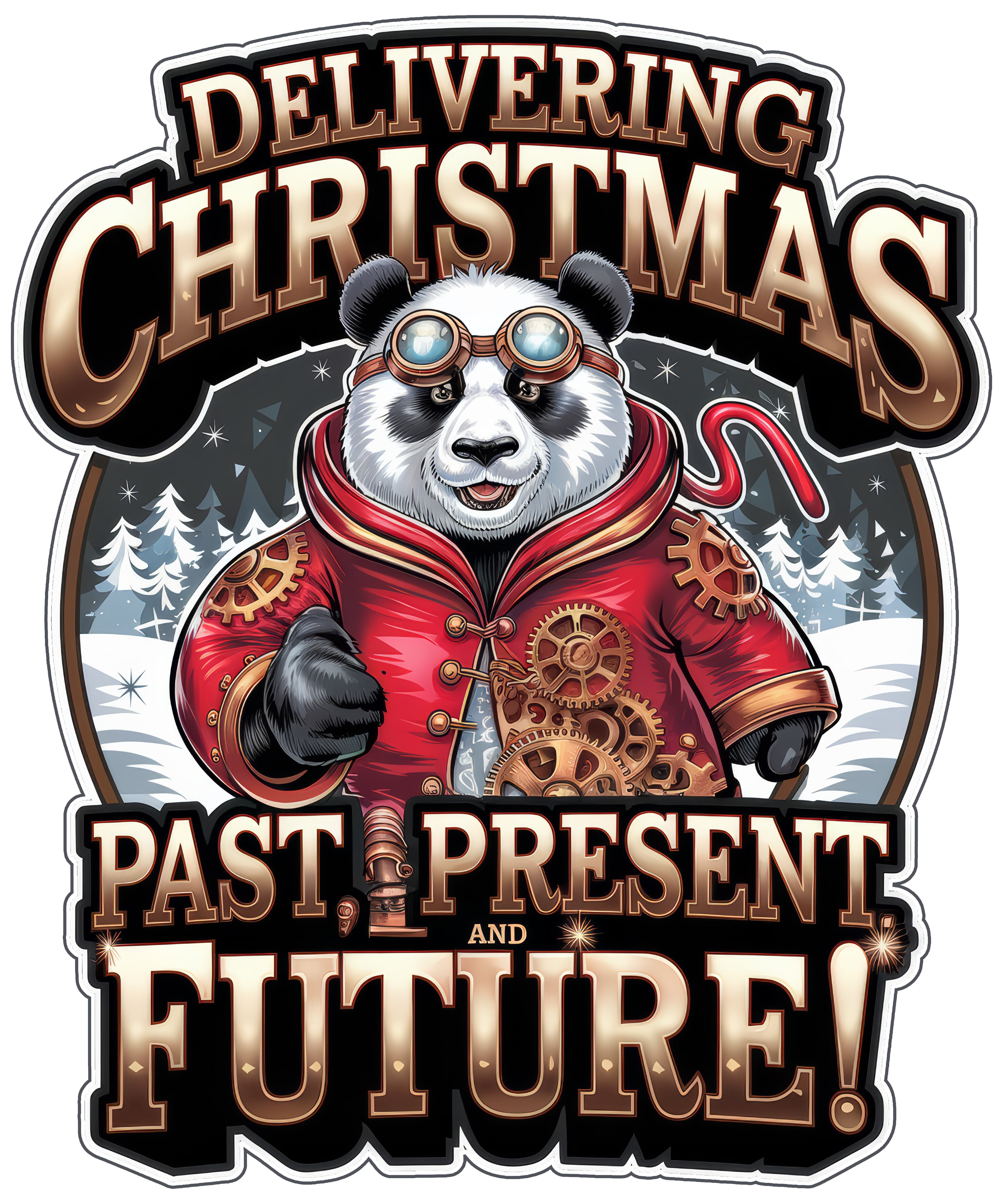 Digital file for Delivering Christmas Past Present And Future