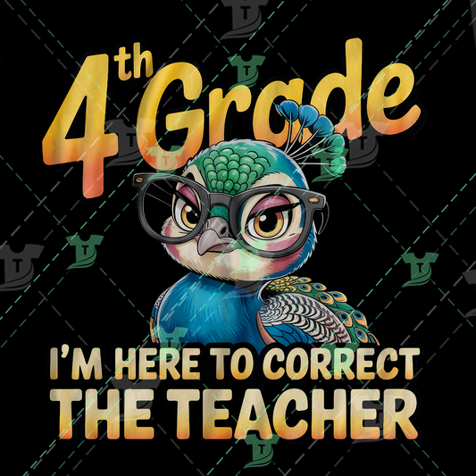 Thumbnail for 4th Grade I Am Here To Correct The Teacher