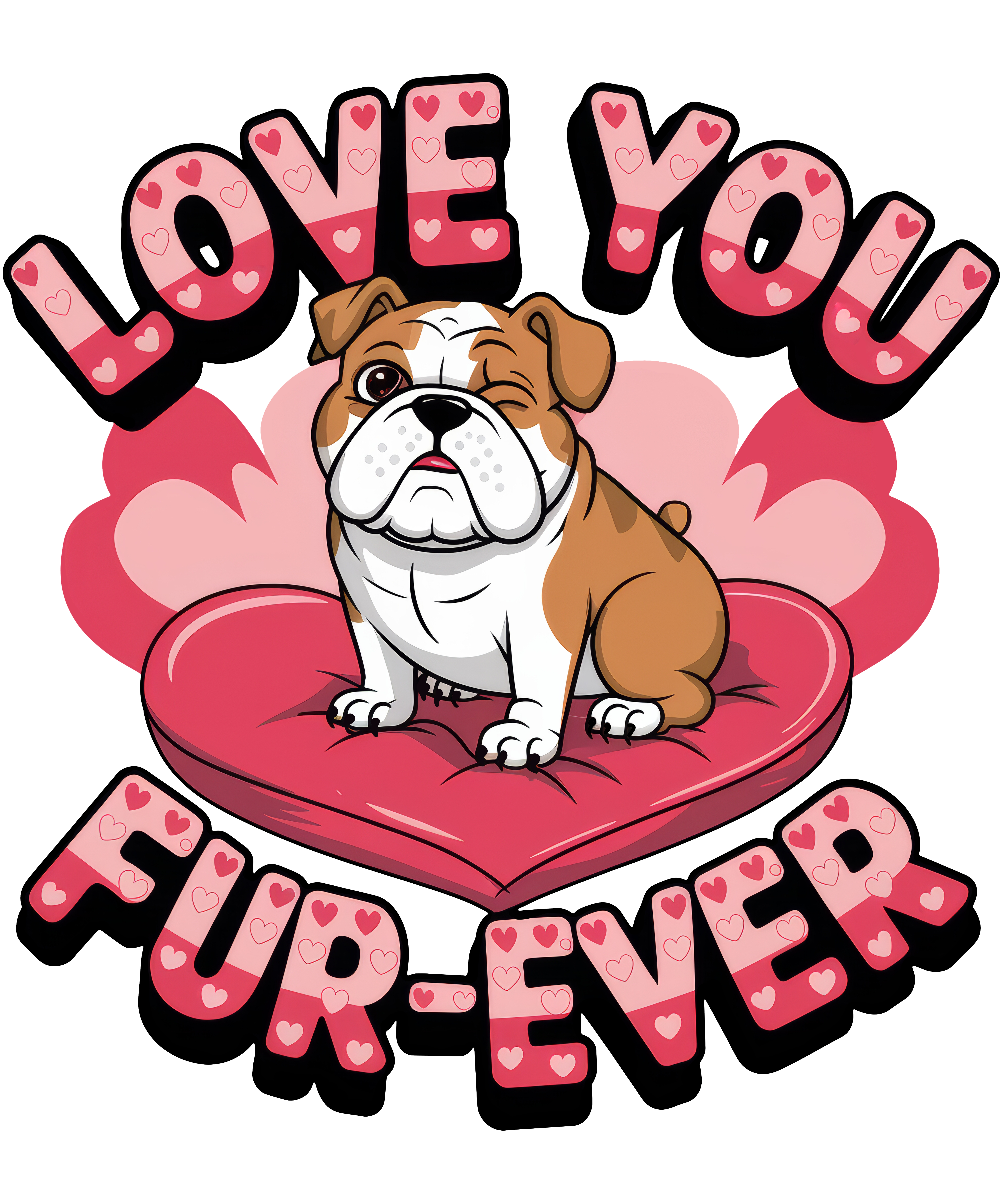 Digital file for Love You Fur Ever