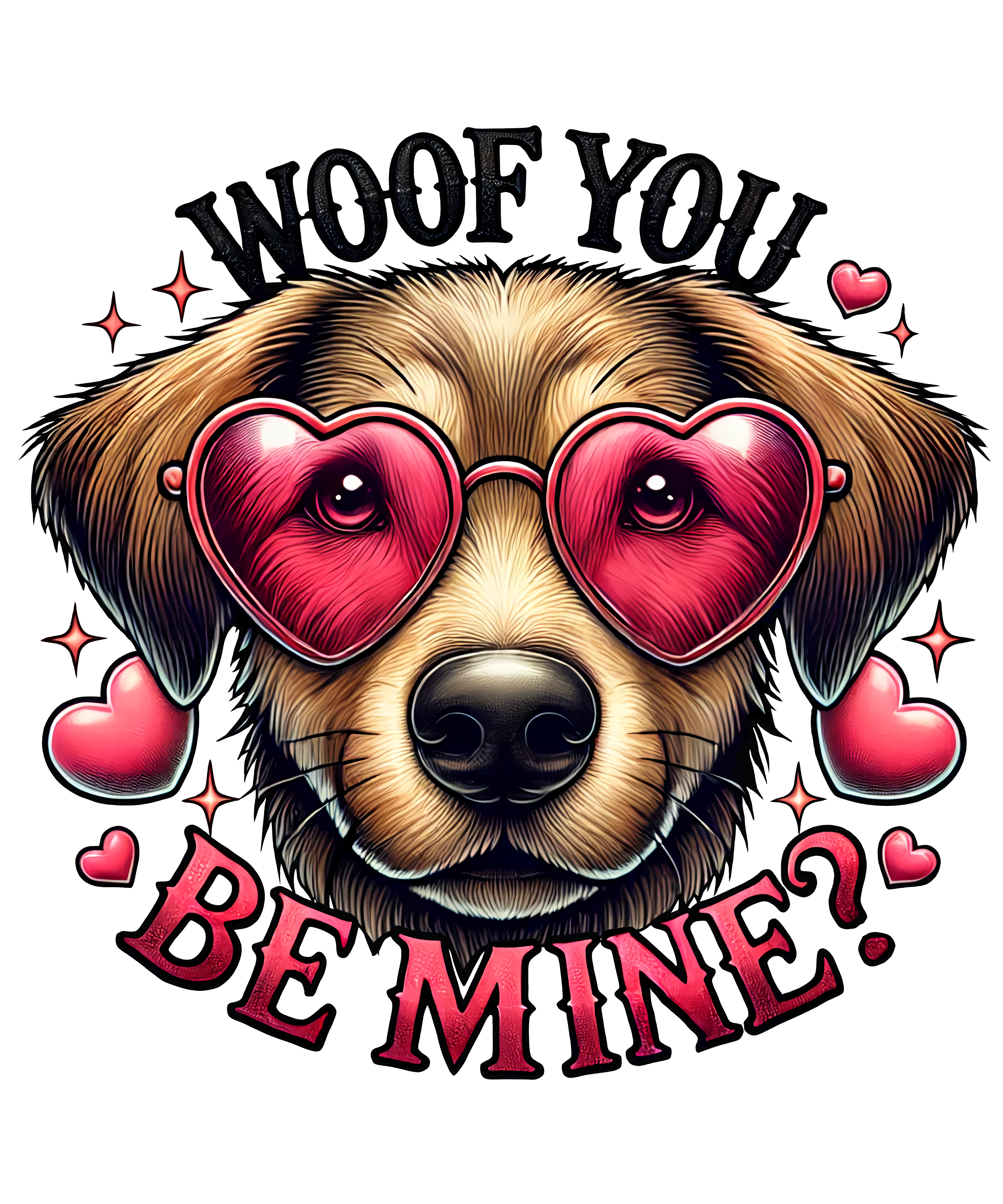 Digital file for Woof You Be Mine