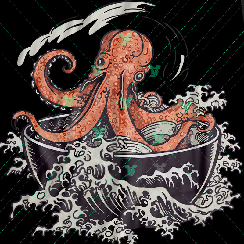 octopus in bowl