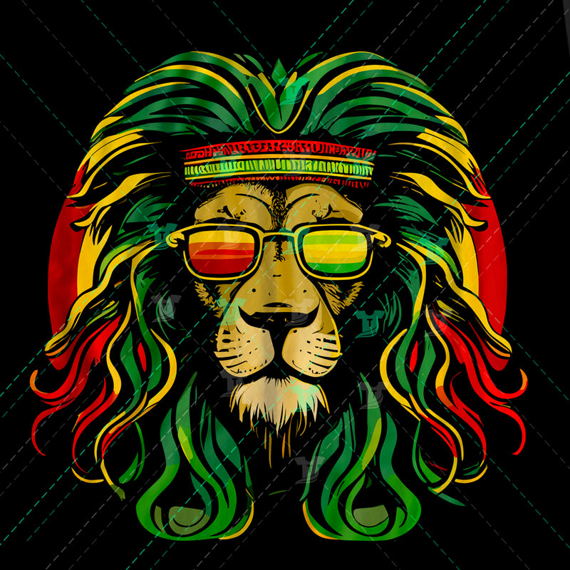 rasta lion