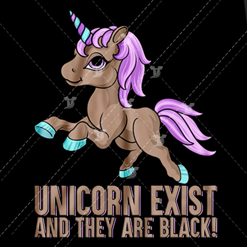 Magical Melanin Princess/Melacorn/unicorn exist(3 designs)