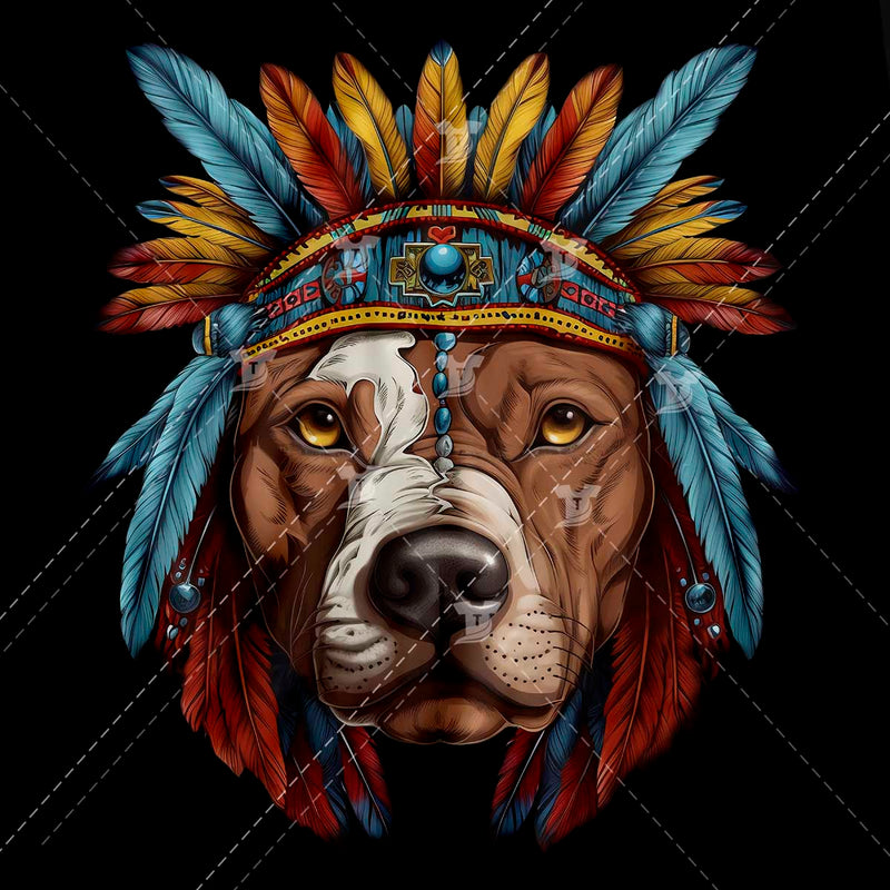 Native American Pitbull2