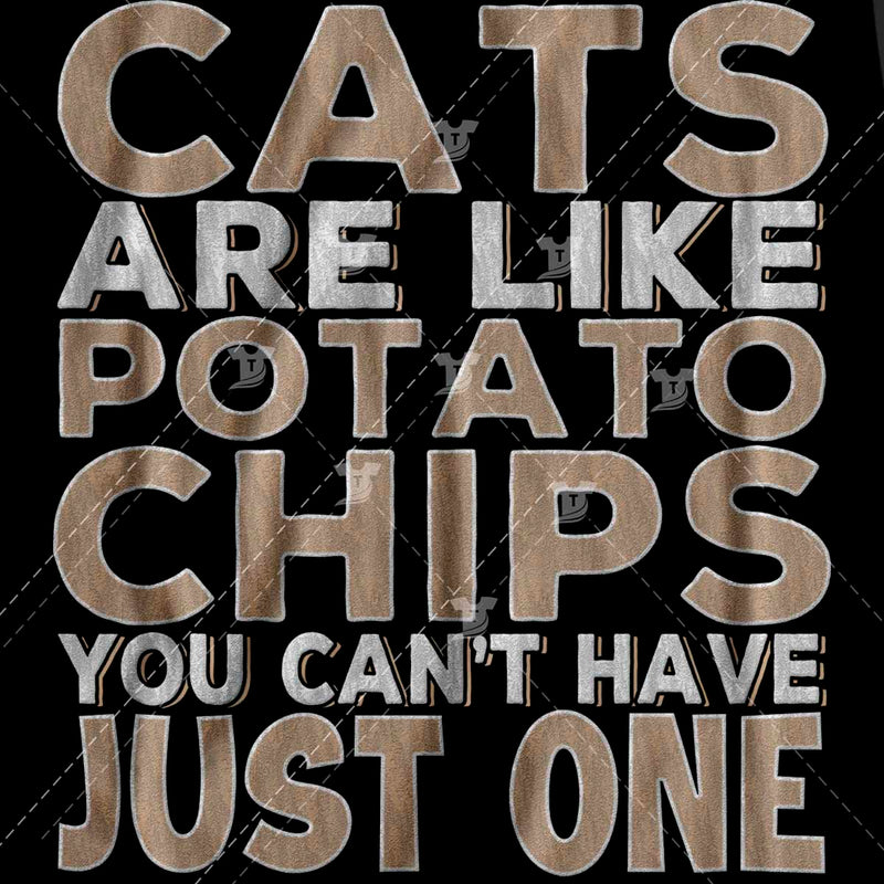 Cats are like potato chips
