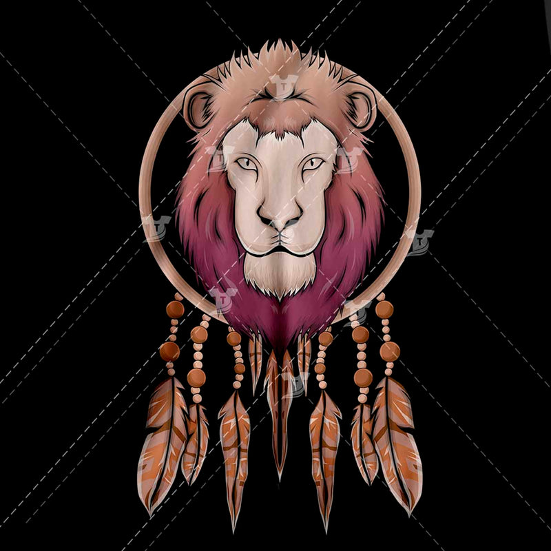 Dreamcatcher Lion (2 designs)