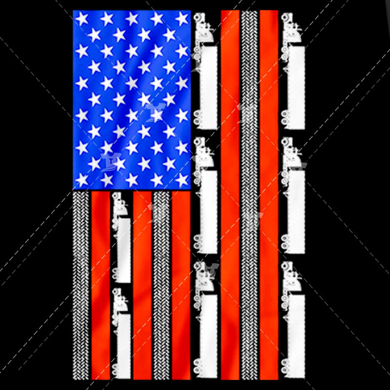 Trucker American flag(2 designs)