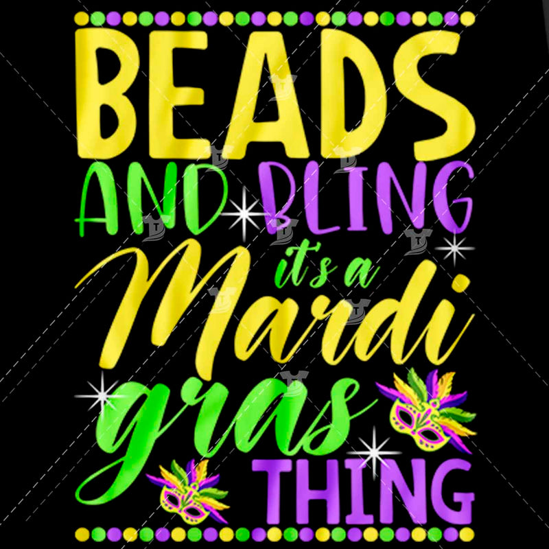 Beads & Bling It's a mardi gras thing