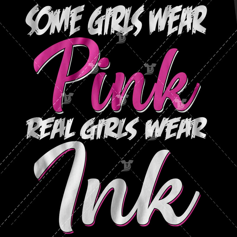 Some girls wear pink
