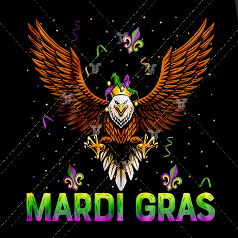 Mardi gras Eagle(2 designs)