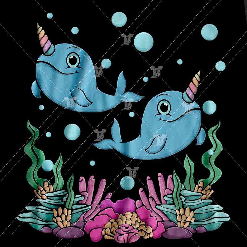 Cute dolphin illustration