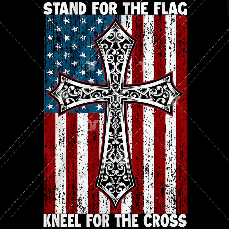 Stand for the flag/Faith in God(2 designs)