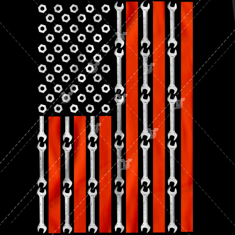 Wrench Flag( 2 versions)