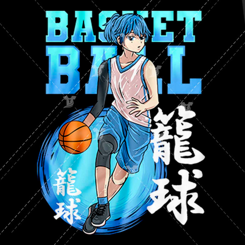 Basketball Playing Anime Girl