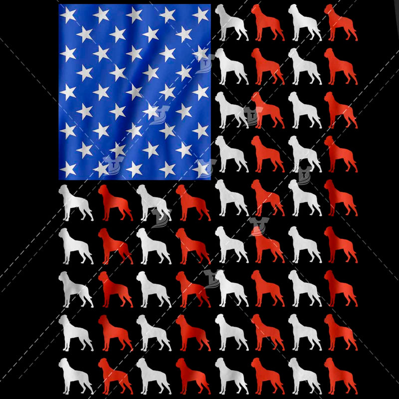 Bull dog flag(2 versions)