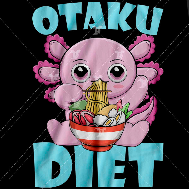 Snaxolotl/otaku diet (2 designs)