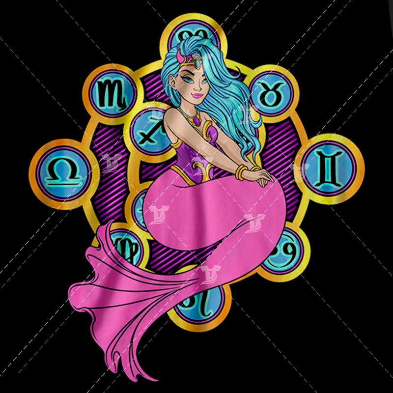 Mermaid zodiac girl