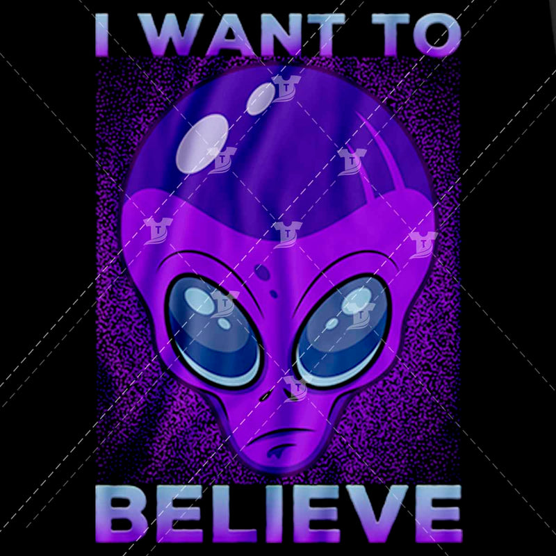 I want to believe/I need more space(2 designs)