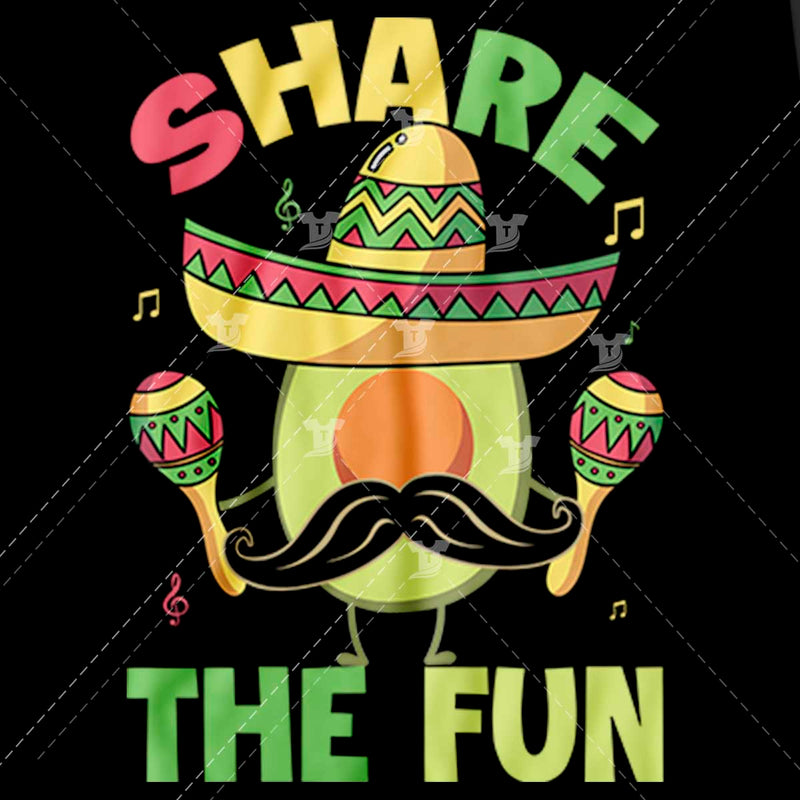 Share the fun/Holy guacamole(2 designs)