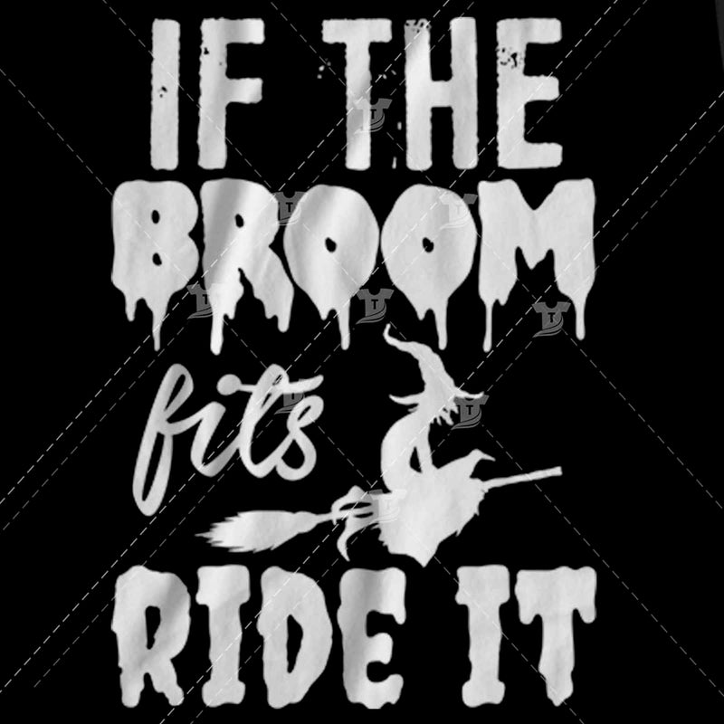 If the broom fits ride it