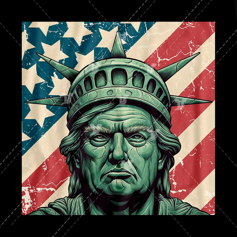 Trump Statue Of Liberty