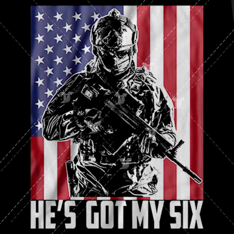 He's got my six