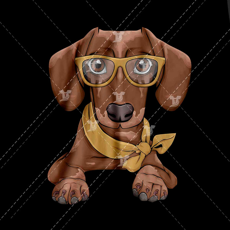 God made dachshund( 2 designs)