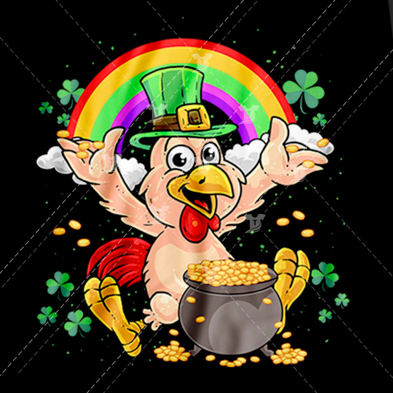 St patrick's day rooster