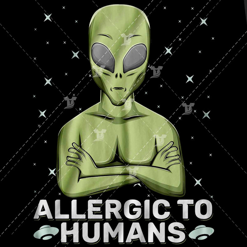 Allergic to humans/ humans are terrible(2 designs)