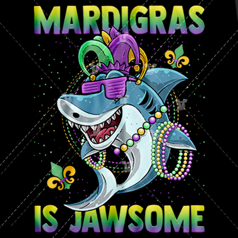 Mardigras is jawsome(2 designs)