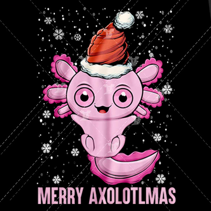 Merry axolotlmas/Let it snow(2 designs)