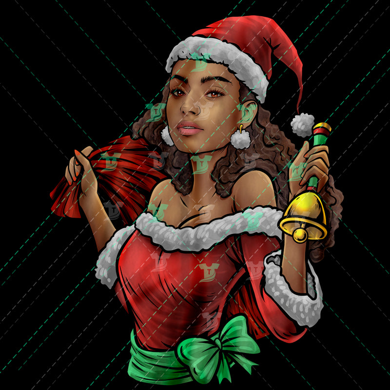 Black girl santa