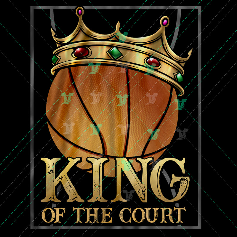 Basketball king in the court