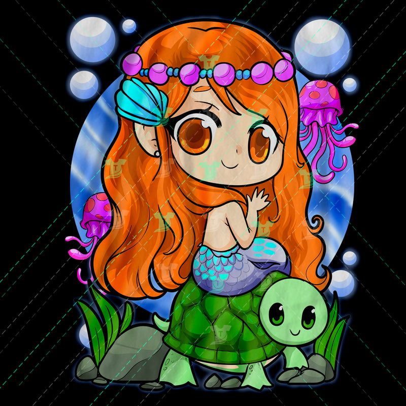 Chibi mermaid